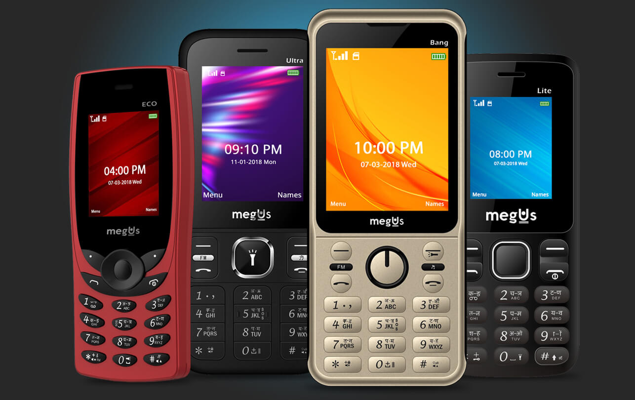 MegUs feature phones